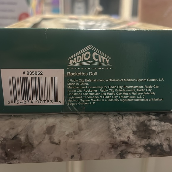 Radio City Rockette Doll Christmas Spectacular Green Holly Costume RARE VTG - Picture 6 of 13